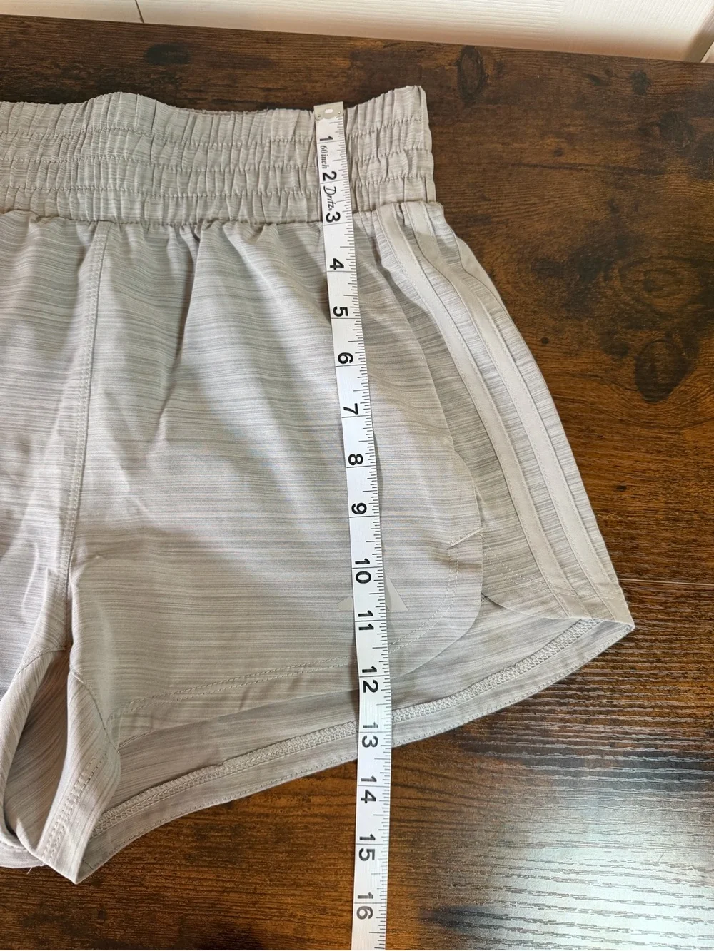 Adidas Pacer High Rise 3” Running Shorts Women’s XS Gray NWT Athletic Training